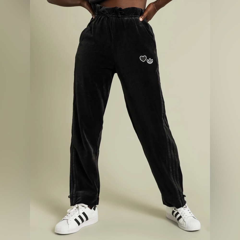 Adidas Heart Velour Joggers